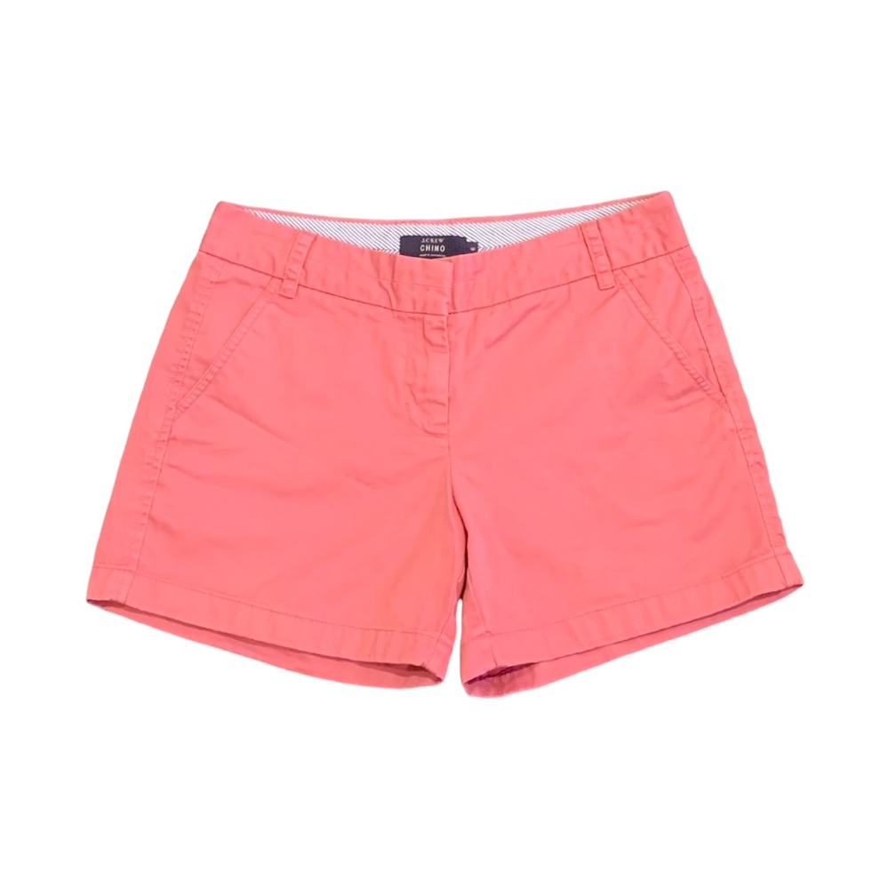 SALE! J. Crew 5" Chino Shorts Coral/Peach Size 6